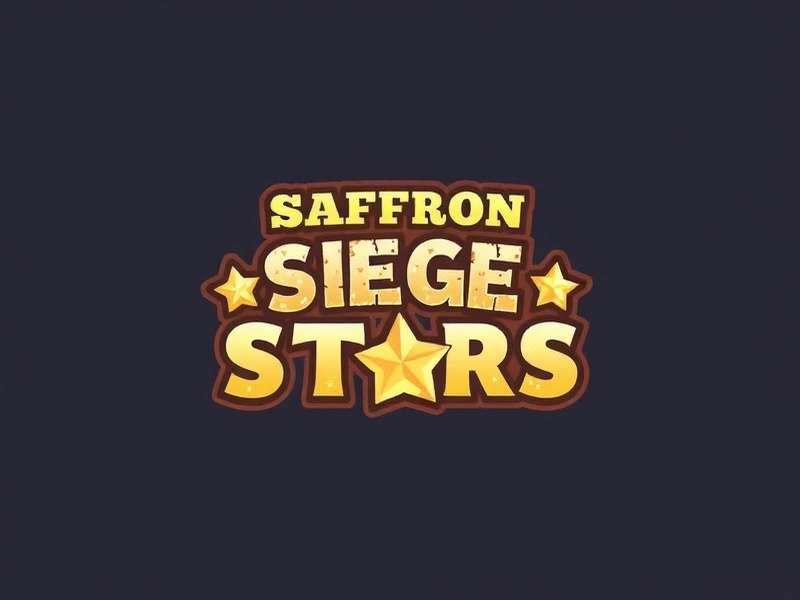 Saffron Siege Stars Epic Battles Saffron Siege Stars Game Banner